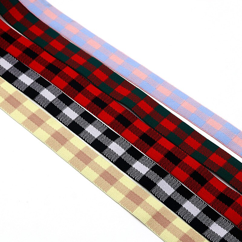 25mm Elastic Band Square Elastic Band Rubber Band Belt, Suitable for Shoes, Hats, Clothes, Luggage DIY Sewing Accessories 1M 5M