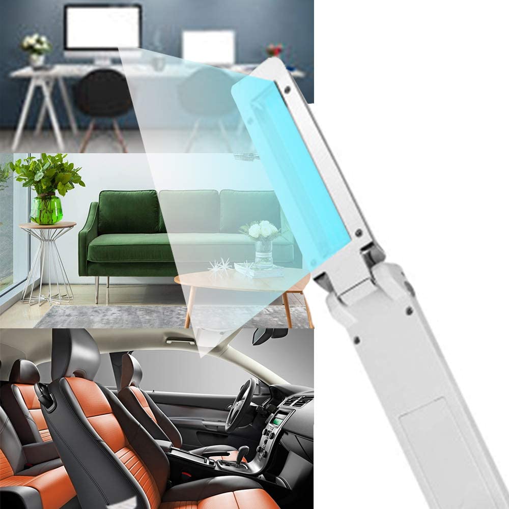 Portable Personal Care Clothing Mask Fold UV Sterilizer Lamp Ultraviolet Germicidal Light Travel Mini USB UV Disinfection Lamp