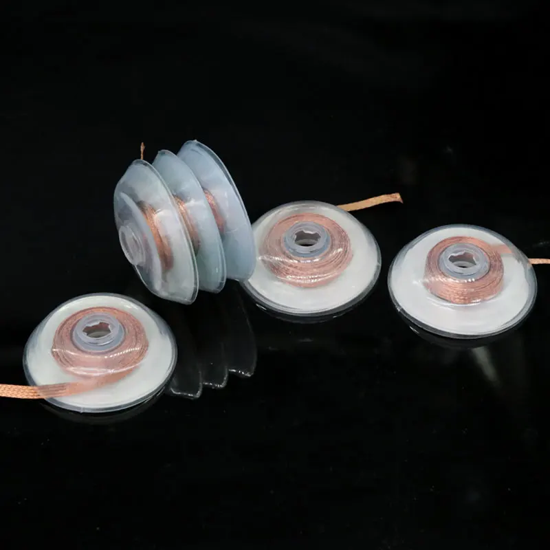 Mecha removedora de soldadura trenzada para desoldar, 1,5 M de ancho, 1,5, 2,5, 3,5, 4mm, cable de plomo, herramienta de reparación BGA