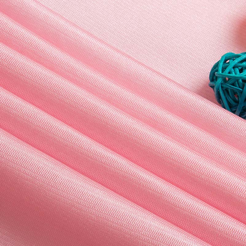 Tissu de doublure de jupe élastique pour la couture de vêtements, micro perméable, fin et doux, été, mètres: Marron