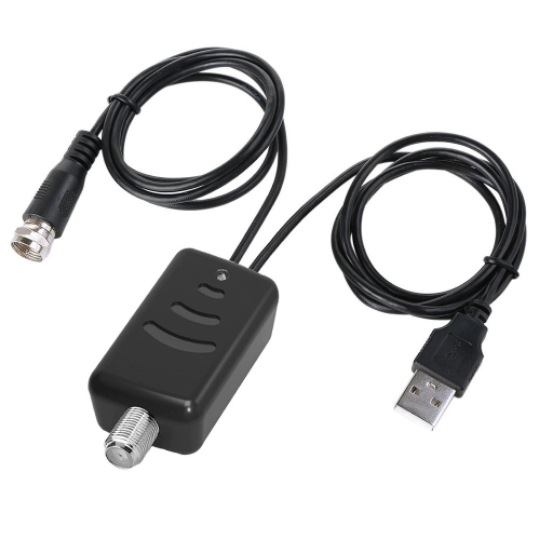 Antena de TV Amplificador de sinal digital Booster 25dB Adaptador aéreo HDTV interno