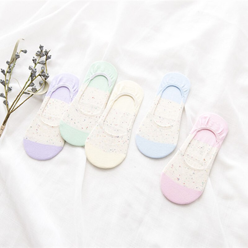 5 pares/lote dos desenhos animados unicórnio gato raposa meias bonito animal feminino meias verão engraçado curto tornozelo meias senhoras algodão meia dropship: L