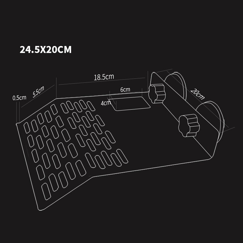 Aquarium Schildpad Terras Platform Schildpad Supply Acryl Pier Zon Drogen Tafel Voerbak Dock Koesteren Decoratie Crawler: L