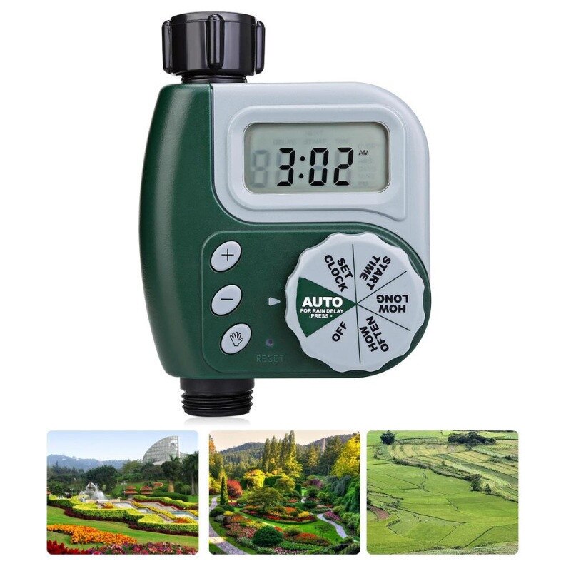 Minuterie d'arrosage électronique intelligente pour jardin, contrôleur d'irrigation Programmable et automatique, système étanche