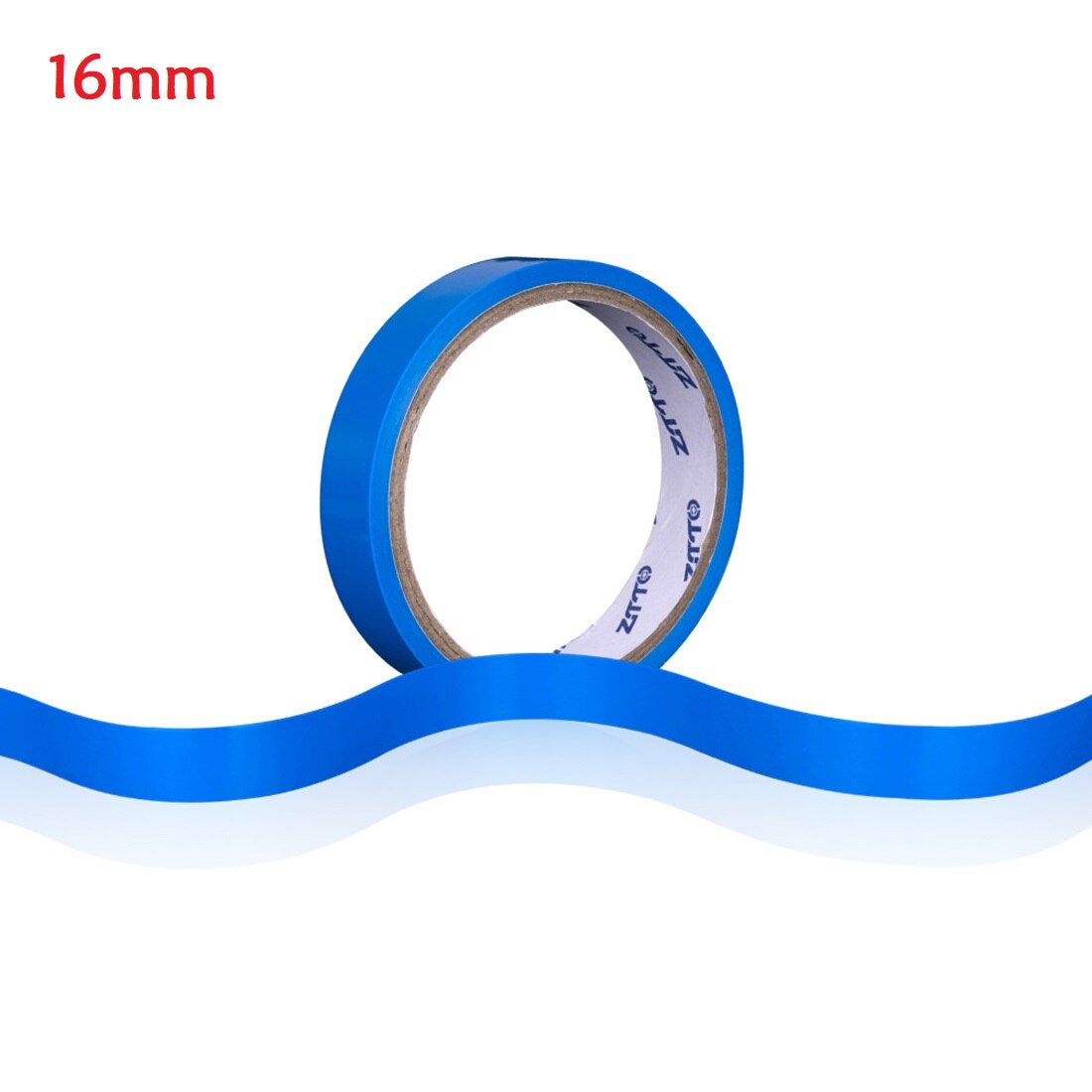 Ztto 10m cykelhjul fälgband mountain road cykel vakuum däck pad cykelrulle fälgband ultralätt 16-35mm nopp speciallim: Blå 10 mx 16mm