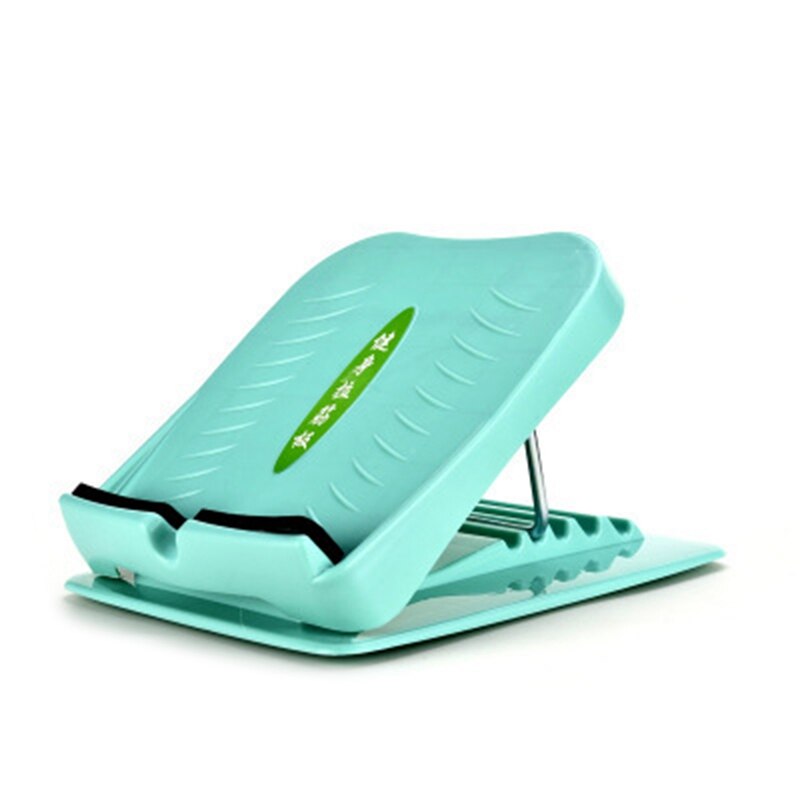 estirador de pie tablero inclinado ergonómico reposapiés tablas de inclinación ajustables estiramiento de pantorrilla antideslizante estiramiento de tobillo: Green