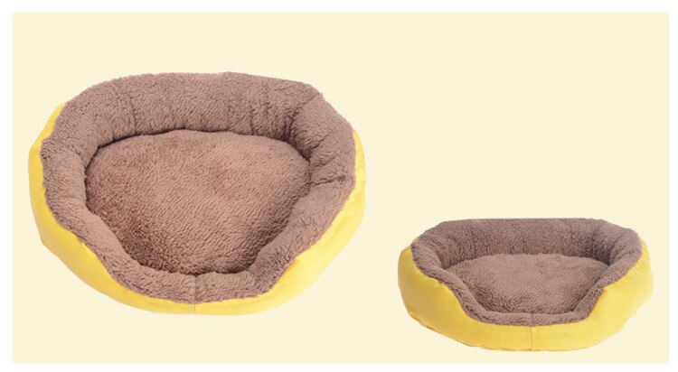 4 kleuren Pet Hond Bed Winter Warm Hond Huis Voor Kleine Grote Honden Zachte Huisdier Nest Kennel Kat Sofa Mat dieren Pad Dierbenodigdheden S/M/L