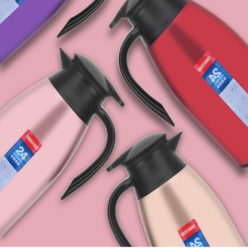 Stainless steel welcome pot insulation pot double vacuum coffee pot kettle home pot 3