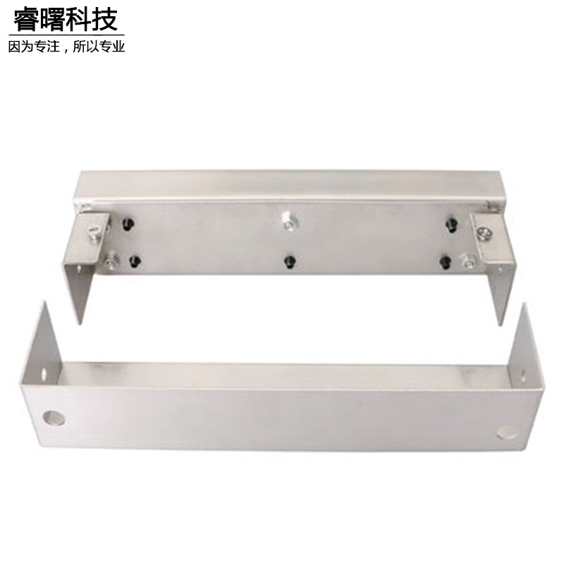Electric Bolt Lock up and down Frameless Door Holder Electric Bolt Lock Glass Door Holder Stainless Steel Bracket