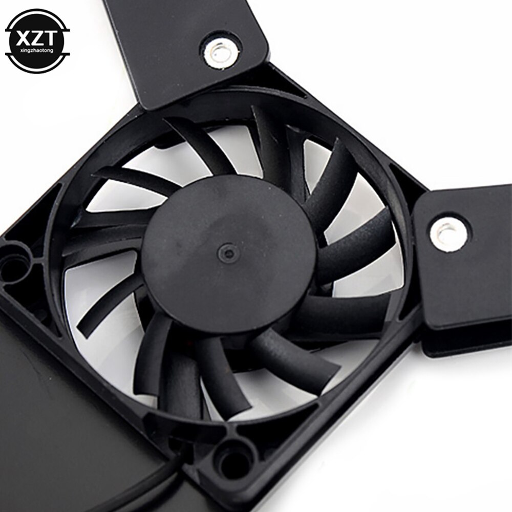 Rotatable USB Fan Cooling Pad 2 Fans Cooler Notebook Cooler Computer Fan Stand for 10-17" Laptop Notebook Peripherals XNC