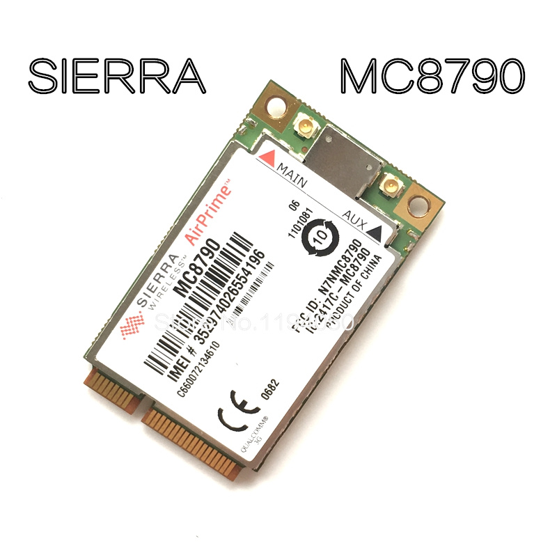 MC8790 Entsperren Sierra kabellos AirPrime MC8790 7,2 Mbps 5,76 Mbps HSUPA + GPS 3G WWAN Mini PCI-E Karte Handy, Mobiltelefon breitband GSM