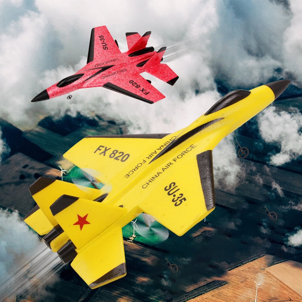 Perfect Structure To Guarantee Great Flight Performance fx-820 Rc Airplane Fixed Wing 35 Remote Control Aircraft Glider