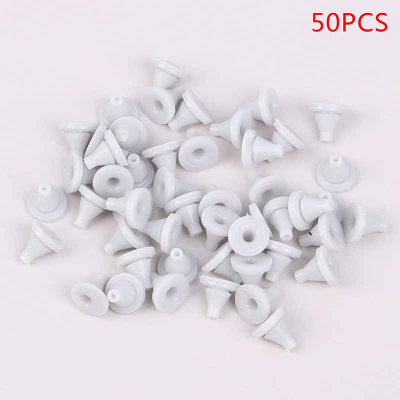 50 accessori per la doccia, soffione doccia in silicone, beccuccio spruzzatore superiore, parti per doccia in silicone, acqua