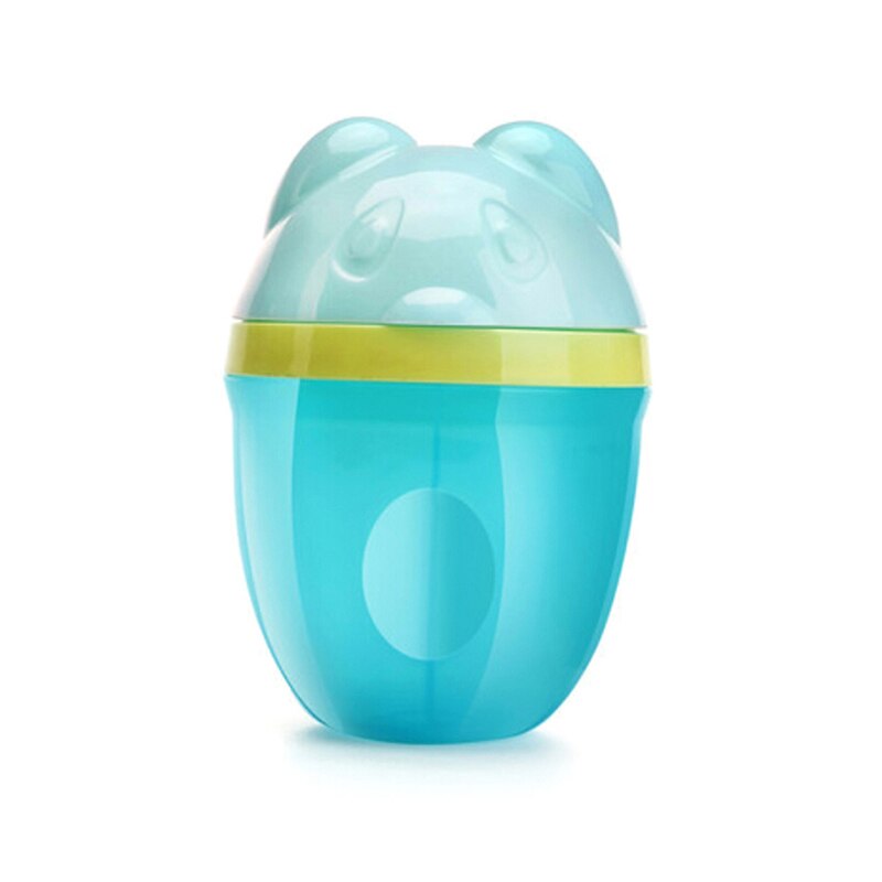Baby mælkepulver dispenser mad slik beholder opbevaring giftfri æske: Blå