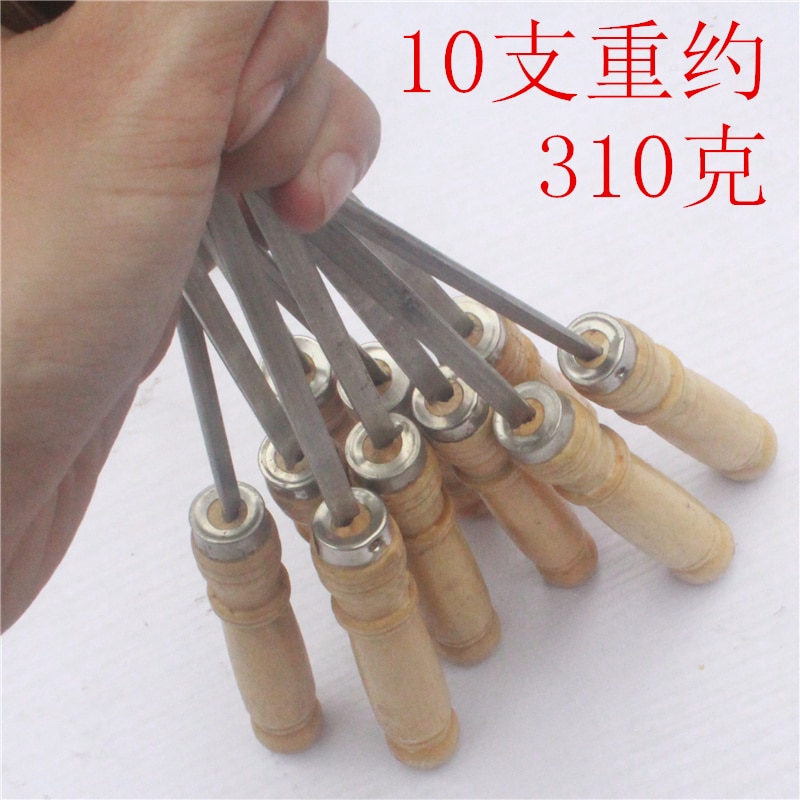 BBQ roasted 10 ps of bulk handle with a large flat plate of stainless steel flattened meat string signed very strong