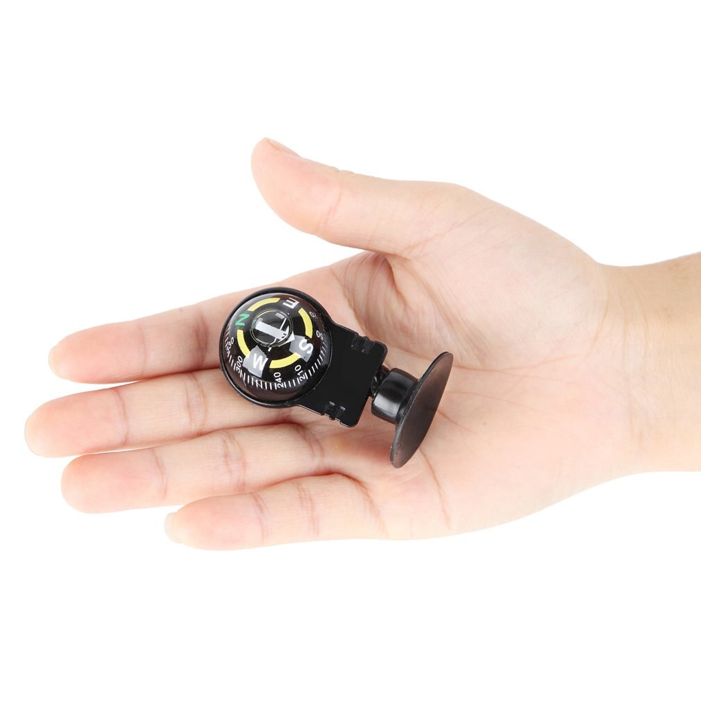 Practical Vehicle Mounted Compass Direction Adhesive Compasses Outdoor Direction Guidance Tool Auto Spherical Ball