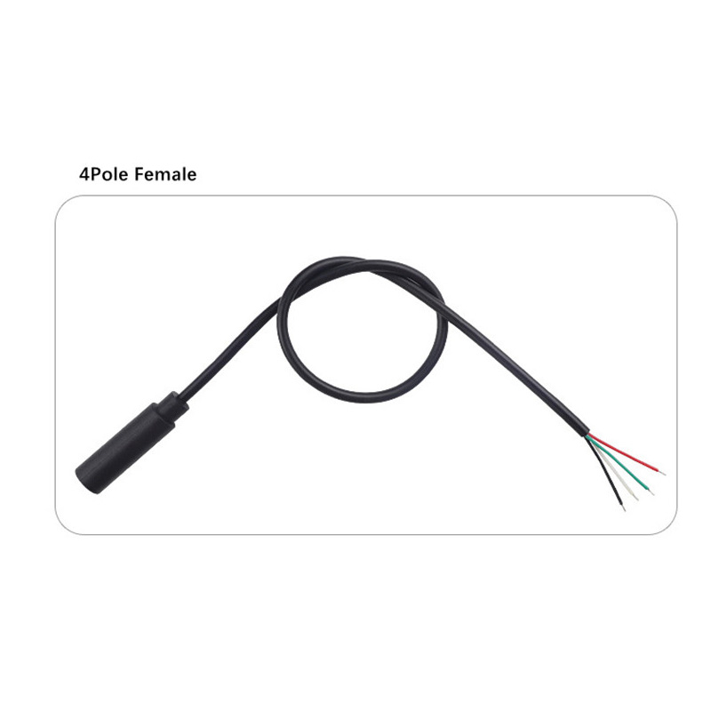 3.5mm 3 Pin 4 Pin Core Male Female Aux Connector 0.3m 1m Audio Extension Cable Aux Head Line 3.5mm Stereo Diy Audio Wire: WHITE / <=0.5m