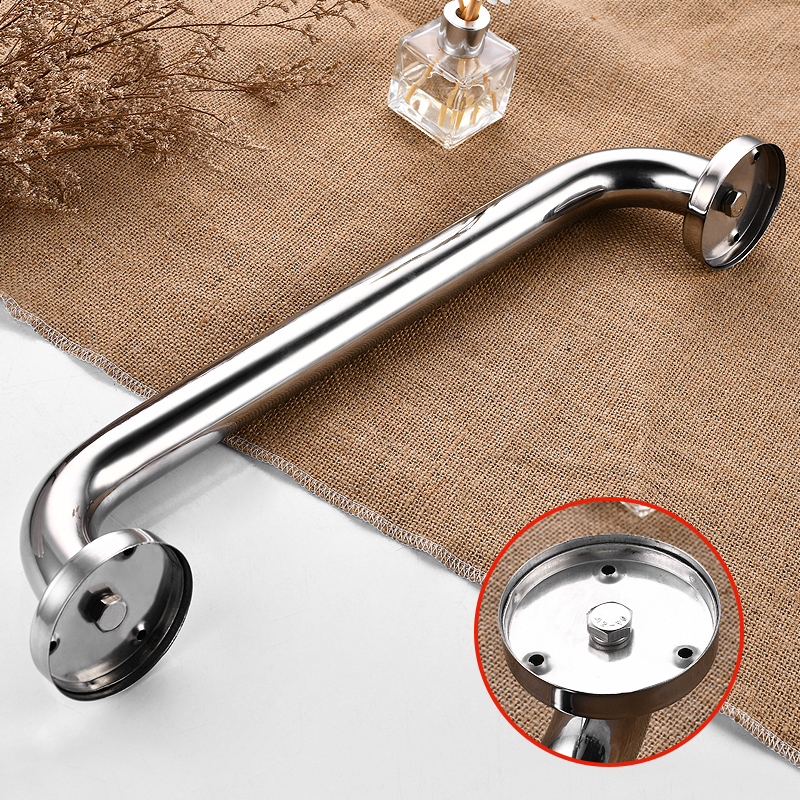 Barrière Gratis Leuning Rvs Badkamer Handgrepen Voor Ouderen Handicap Douche Bad Veiligheid Handvat Wall Mount Handdoekenrek