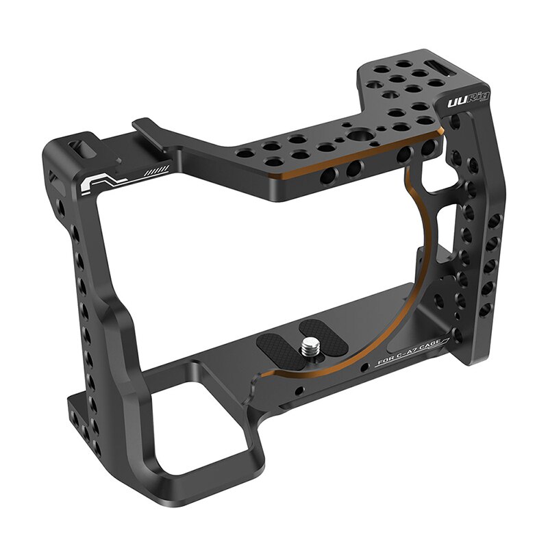 Cage de caméra UURig C-A7III pour Sony A73 A7R3 A7M3 plaque de dégagement rapide Arca Standard avec poignée supérieure