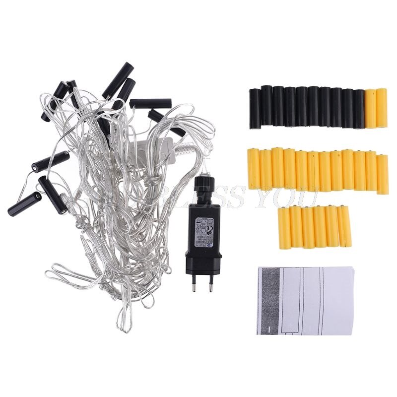 EU Plug 10-in-1 AA AAA Battery Eliminator Replace 2x 3x AA AAA Batteries Power Adapter for Radio Electric Toy LED Light: AA