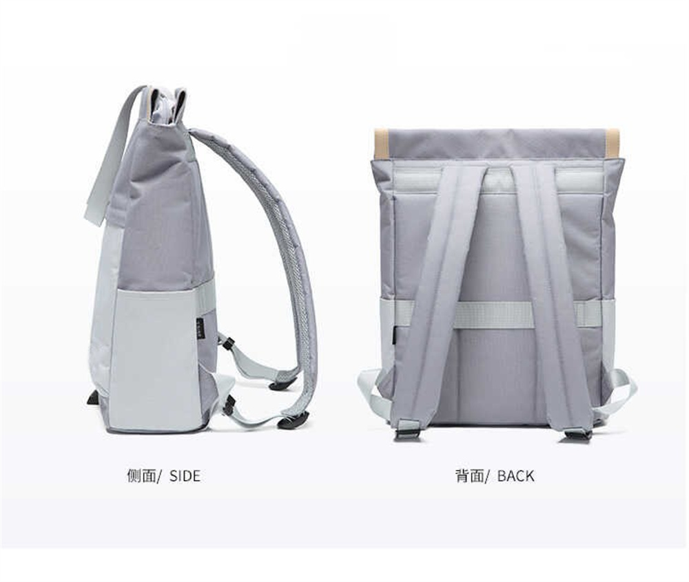 Laptop rygsæk stor kapacitet skoletaske kvindelig universitetsstuderende pendler computertaske minimalistisk kvindelig håndholdt rygsæk