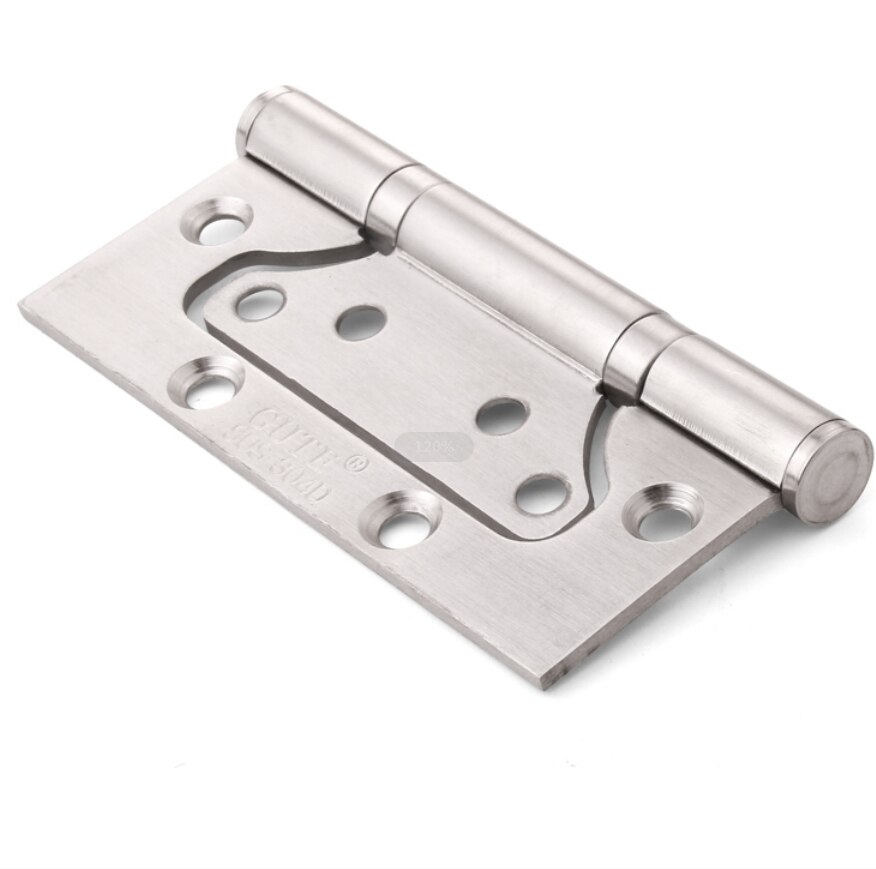 Slot-Gratis Rvs Deur Higle 4 Inch Onzichtbare Houten Deur Scharnier Kast Scharnieren Stille Zwarte Deur scharnier