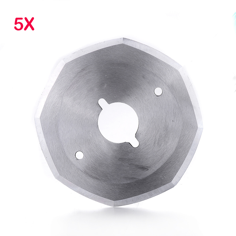 5PCS Gelegeerd Staal YJ-65/70/90/100 Roterende Ronde Blade Elektrische Doek Snijmachine Doek Stof mes Cutter DIY Handgereedschap