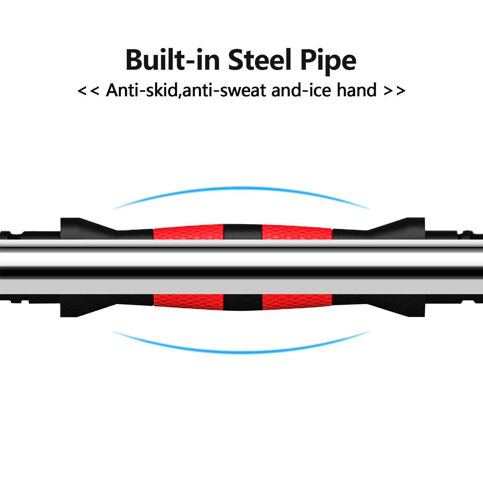 2pcs Adjustable Dumbbell Bar 1 inch Dumbbell Handles Weight Plates Holder Rod Home Dumbbell Building Bar & Spin Lock Collar