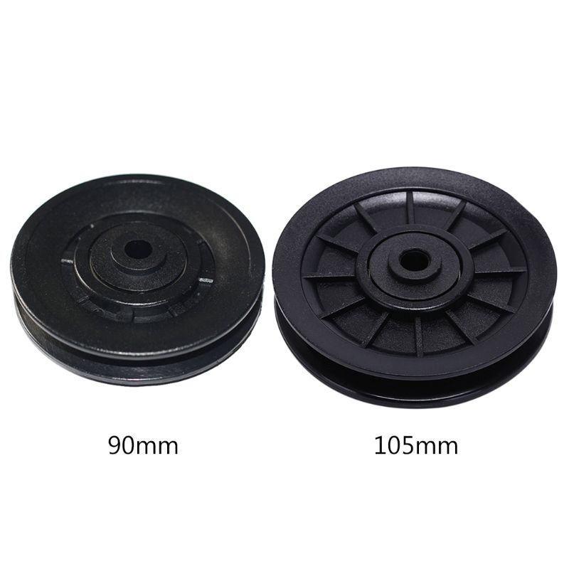 Parte di Nylon durevole 90/105mm dell&#39;attrezzatura di forma fisica della palestra del cavo della ruota della puleggia del cuscinetto