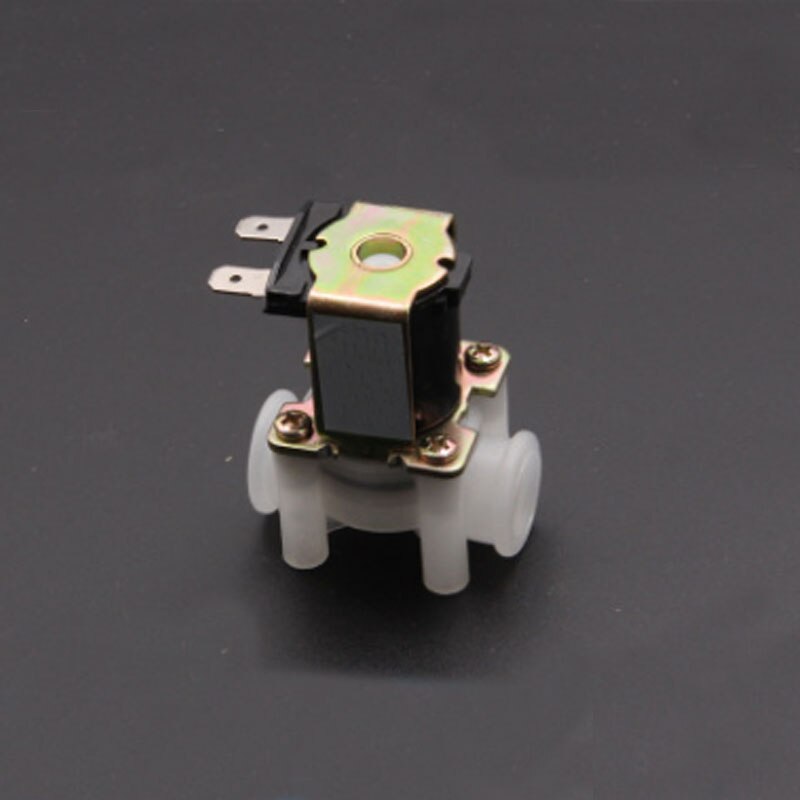 Electric Plastic Water Inlet Solenoid Valve DC24V 1/4 " Female Thread Quick Conntection RO Water Reverse Osmosis System