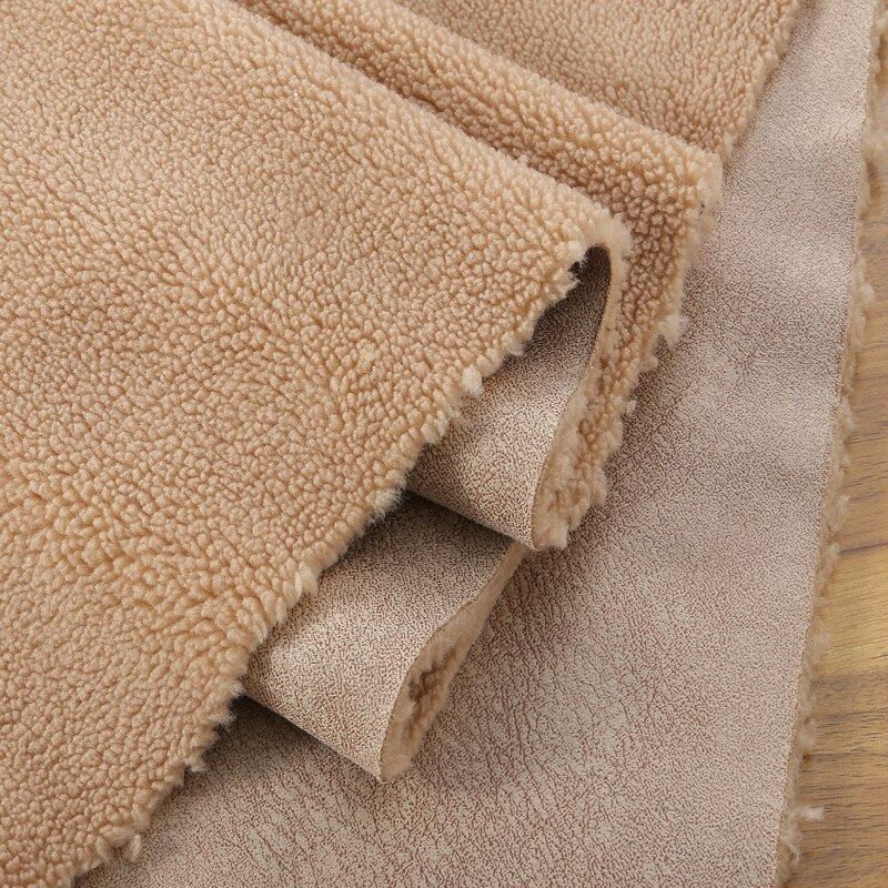 Particle Velvet Composite Suede Fabric Imitation Cashmere Fur One Coat Clothing Fabric Thickened Sheep Shearing: 19