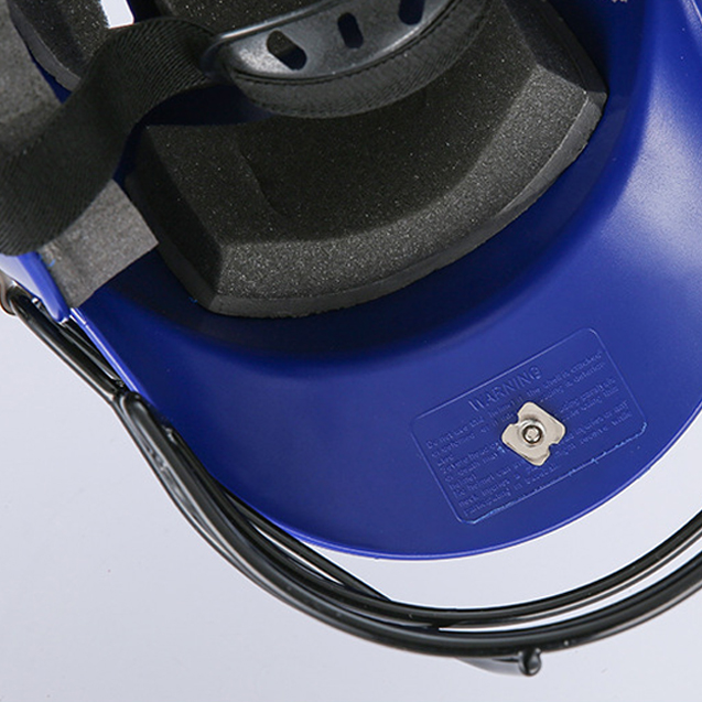 Baseball Batting Helmet - Dual Density Impact Protection - Compact Mask - Youth & Adult Sizes