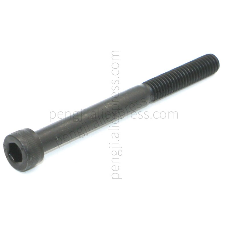 50PCS M6 - 1.0 x 65mm Socket Head Cap Screws Metric, Allen Socket Drive, 12.9 Grade Alloy Steel, DIN 912, Black Oxide Finish.