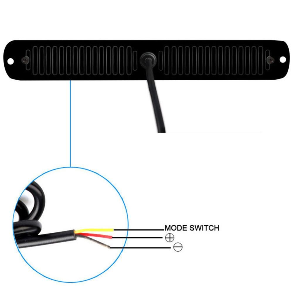 Auto 24 led bar strobo valot vilkku fso auto salama poliisi vilkku stroboskoopit stroboskooppi valo poliisi led valo vilkkuvalo