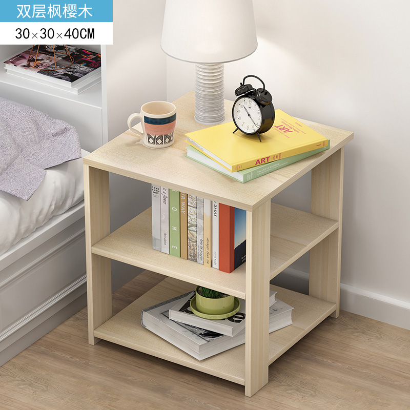 Simple Small Coffee Table Simple Modern Side Small Apartment Balcony Tea Table Tea Table Bedroom Bed Small Table Economy: Green