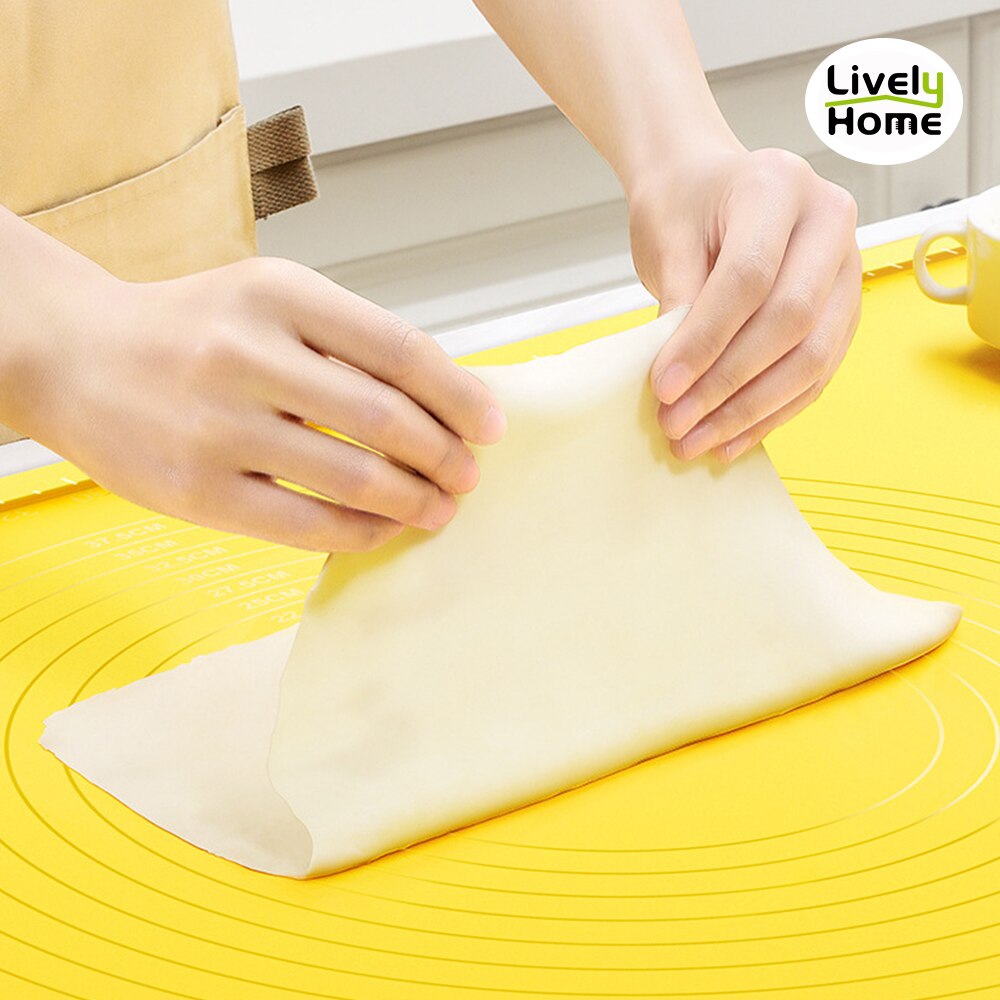 Tappetino per impastare in silicone ultra grande 80*60 tavole per pasticceria foglio antiaderente fuori misura trasparente strumento per pasticceria da cucina