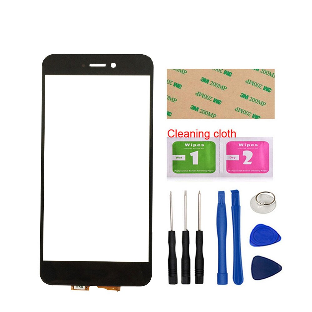 Mobiele Touch Screen Voor Huawei Honor 8 Lite 5.2 ''Touch Screen Panel Glas Voor Huawei P8 Lite Digitizer sensor Voor Glas: Black With Tools