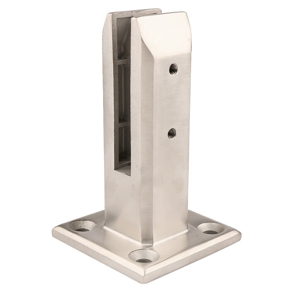 Spigots Stairs Swimming Pool Spigot Glass Balustrade Railing Balcony Home Garden Bathroom Fence Railing Clip Stainless Steel