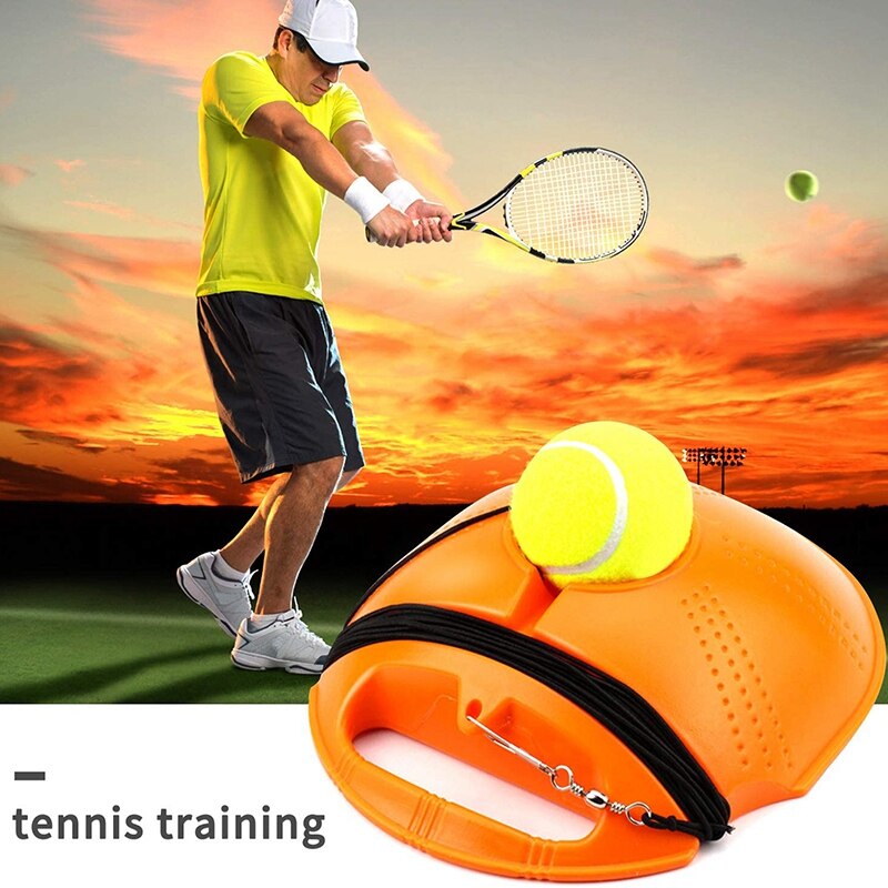 Palline di rimbalzo per allenatore di tennis-attrezzatura per allenatore di tennis, strumento di allenamento per auto-studio per principianti di giocatori per bambini