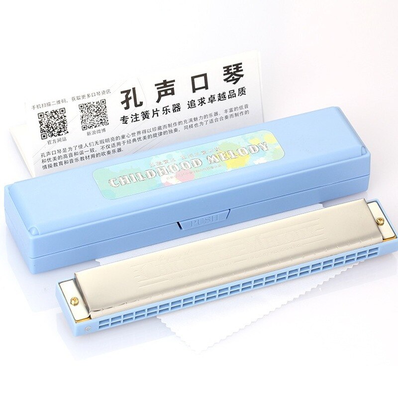 Kong Sheng 24-otwór harmonijka klawisz C harmonijka dla dzieci wczesna edukacja instrument muzyczny