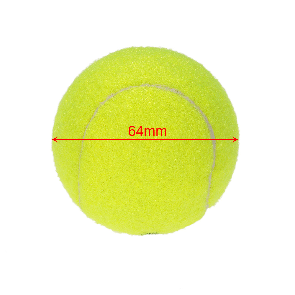 10 unids/bolsa pelota de entrenamiento de tenis práctica de entrenamiento de alta resistencia bolas de entrenamiento de pelota de tenis duraderas pelota de tenis para principiantes
