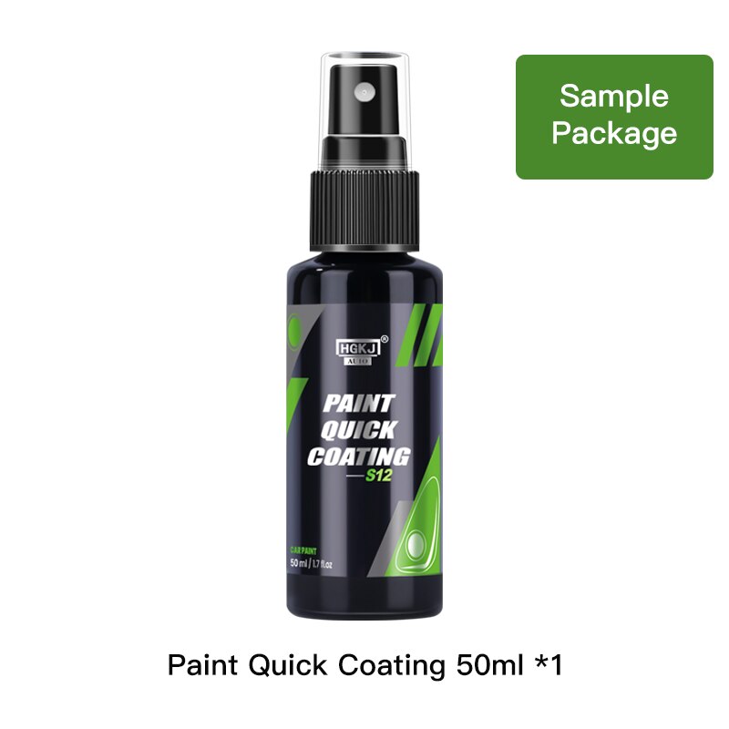 Hgkj S12 50/100/300ML Liquid Ceramic Car Coating Waterproof Nano Ceramics Car Paint Super Hydrophobic Glass Coating Car Cleaning: HGKJ-S12-50ML