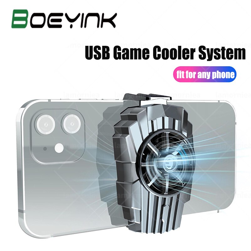 Universal- praktisch USB Spiel Kühler System Lüfter Halfter Stehen Kühler Für iPhone 12 Samsung S21 S20 Plus Xiaomi huawei