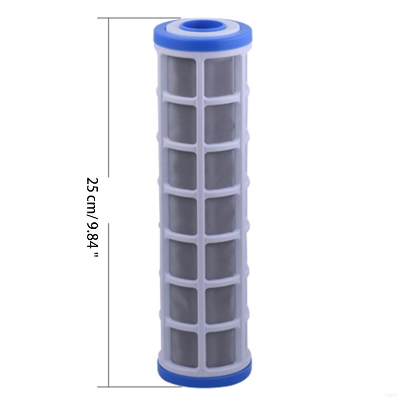 C4DA lavable 10 pulgadas Purificador agua Filtro filtro Precisión filtro 40 micras