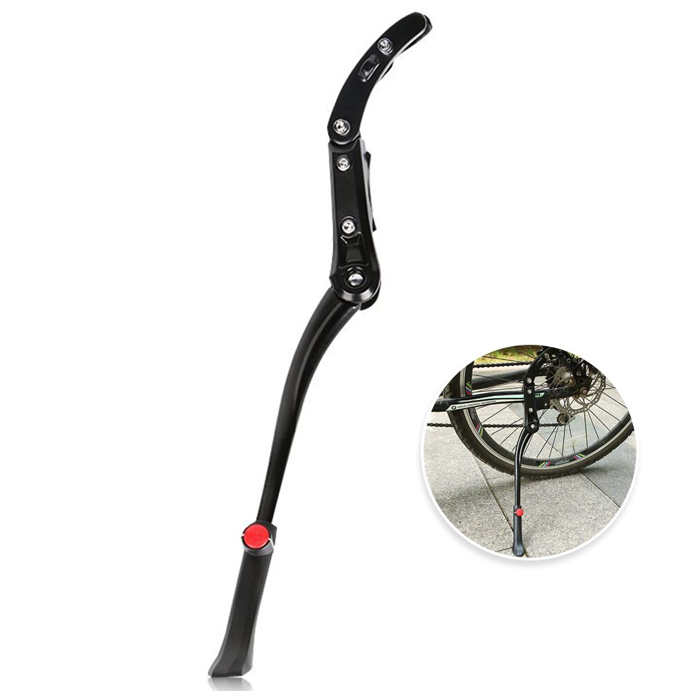 Stopka rowerowa regulowana stopka wioślarz MTB stopka rowerowa droga górska podpórka boczna stopka klamra części rowerowe: Adjustable-04