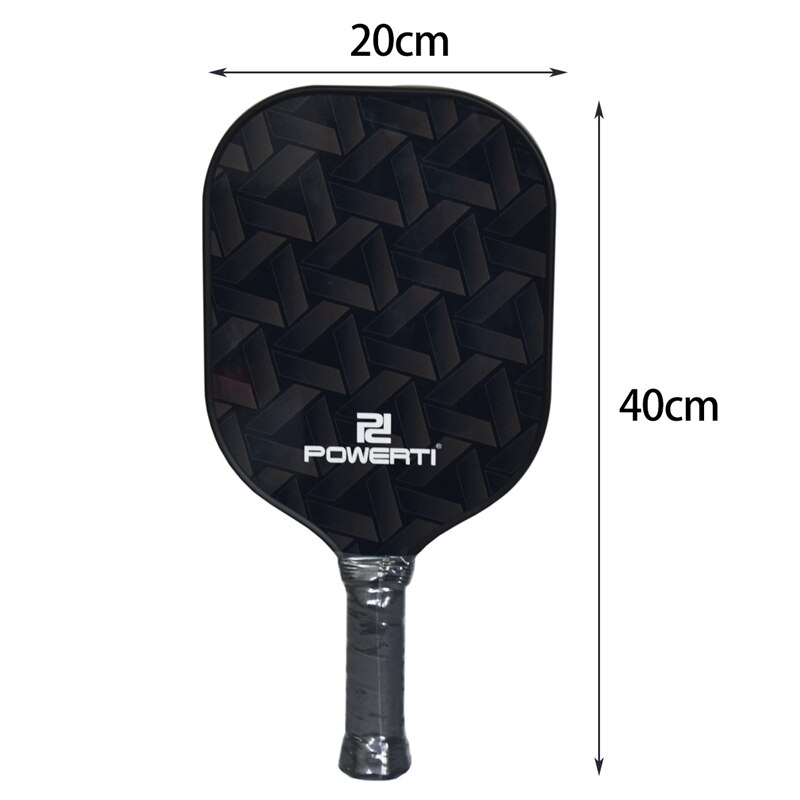 Powerti karbonfiber strandtennisracket/ strandtennispaddelrackett med high-end strandskyting