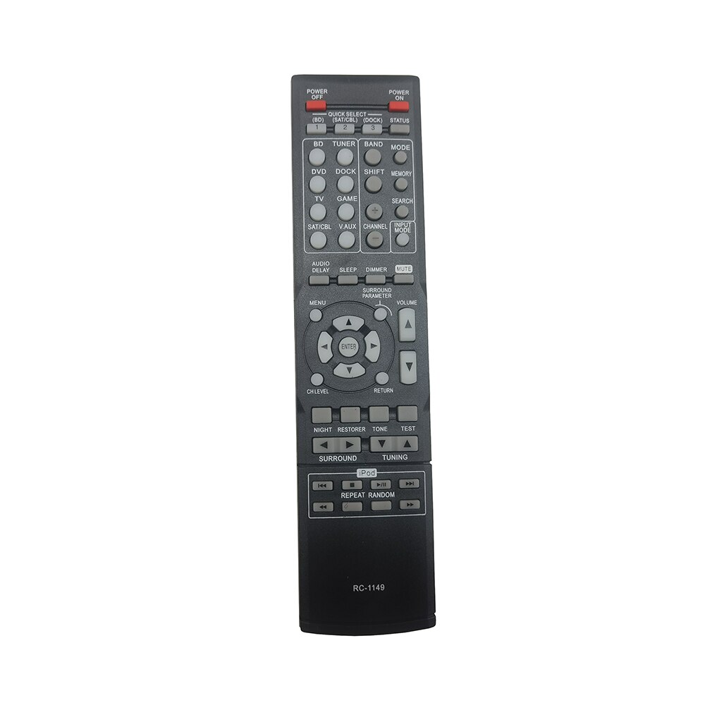 Remote Control Replace For Denon AV Receiver RC-1158 RC1158 XV-5809 AVR-391XP DHT-1312B