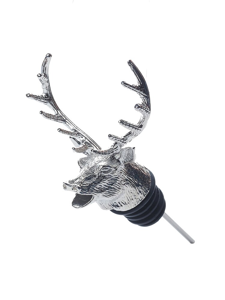 Jagermeister extracteur de vin Saint cerf | Personnalité, verseur en tête de Lion Animal, ménage bouchon de vin, fournitures de Bar