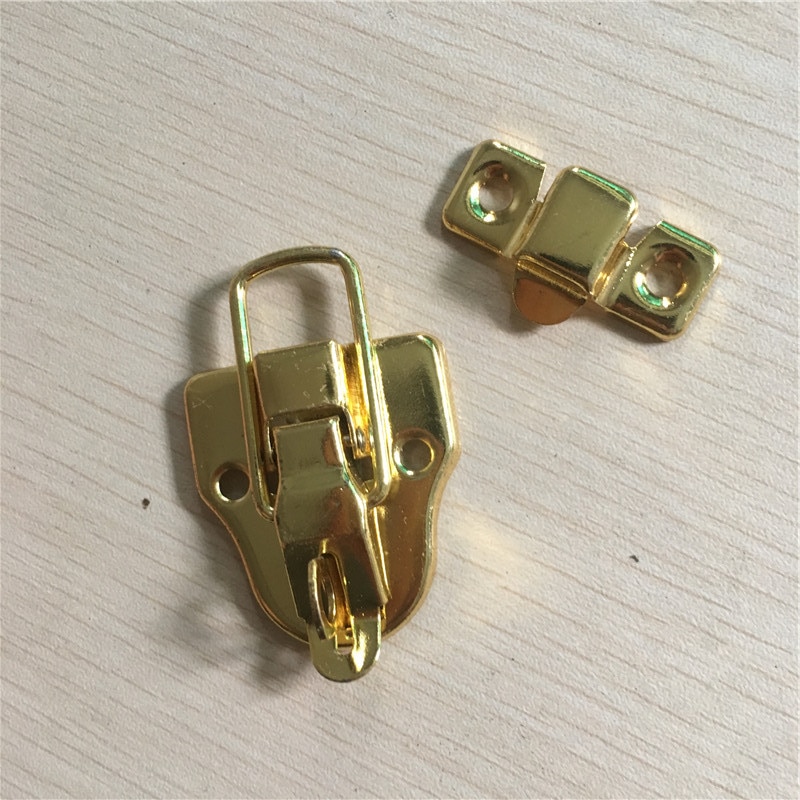 Vintage Lock Antieke Metalen Sieraden Borst Geschenkdoos Koffer Case Gespen Toggle Hasp Klink Catch Sluiting Meubels Hardware