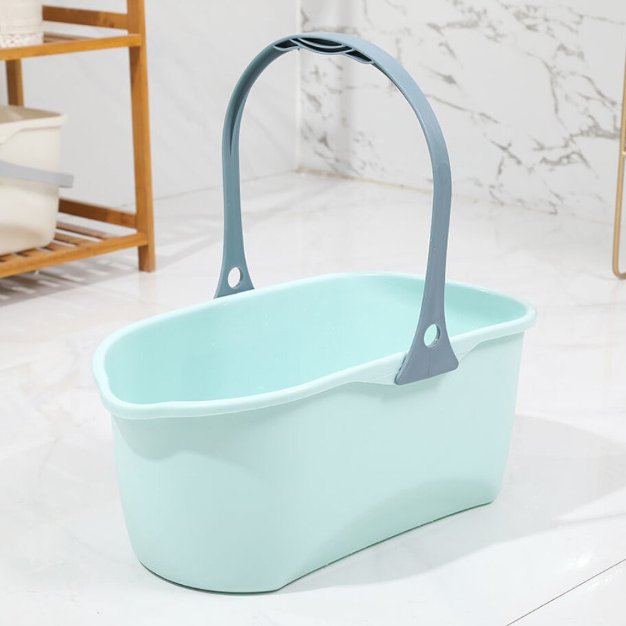 Mop Bucket Home Bathroom Kitchen Outdoor Clean Bucket Fishing Camping Car Wash Bucket Wash Mop Bucket For Washing Floors: blue
